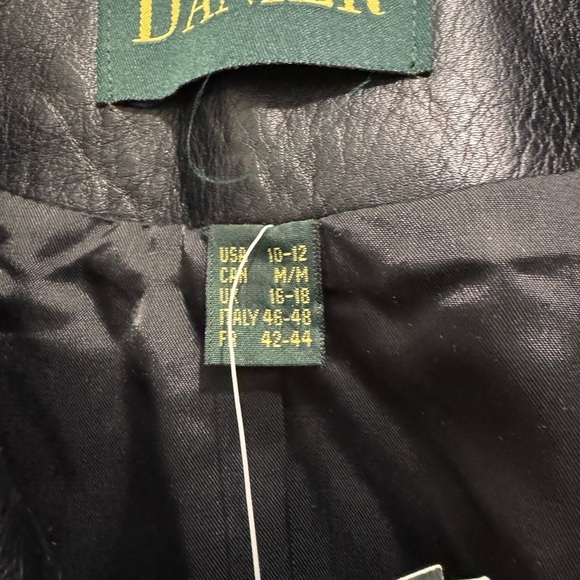 Danier Leather Fringe Zip-Up Jacket - Size M - Picture 13 of 15